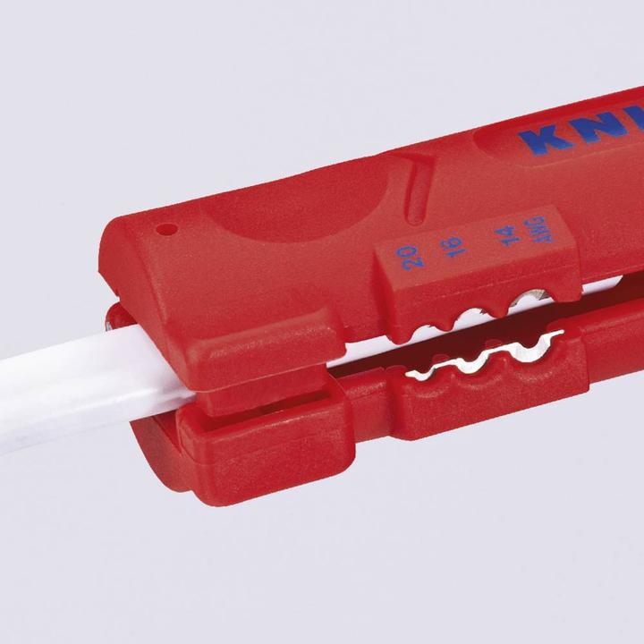 Produktbild Knipex Abmantelungswerkzeug für Flach- und Rundkabel (125 mm)