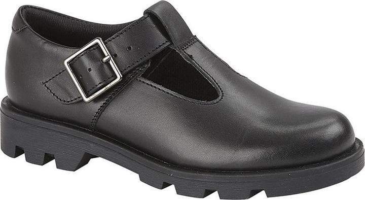 Roamers Mädchen SchulUniformSchuhe Leder