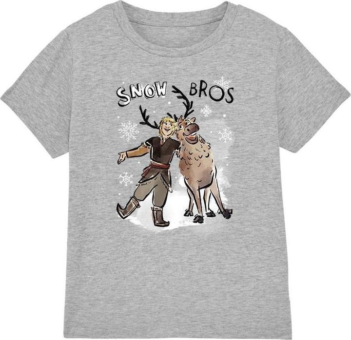 Immagine prodotto Disney Frozen Snow Bros Maglietta Kristoff Sven Bambini (104)