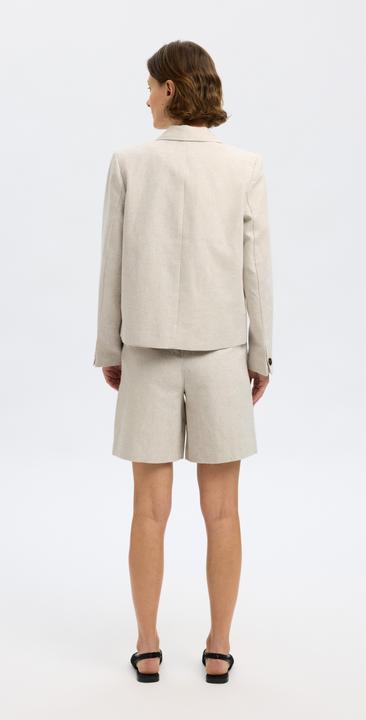 Actual product image Selected Femme Extra Wide Fit Shorts aus Leinengemisch (40)