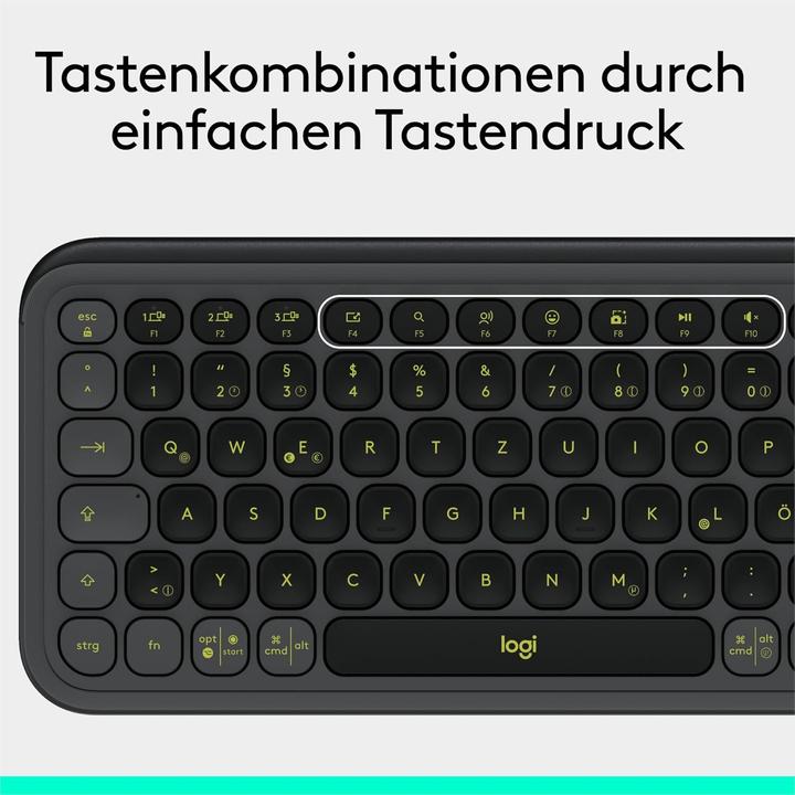 Produktbild Logitech Pop Icon Keys (DE, Kabellos)