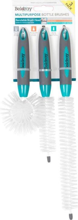 Immagine prodotto Beldray LA082770BEU7 Spazzole per flaconi multiuso (3 pz.)