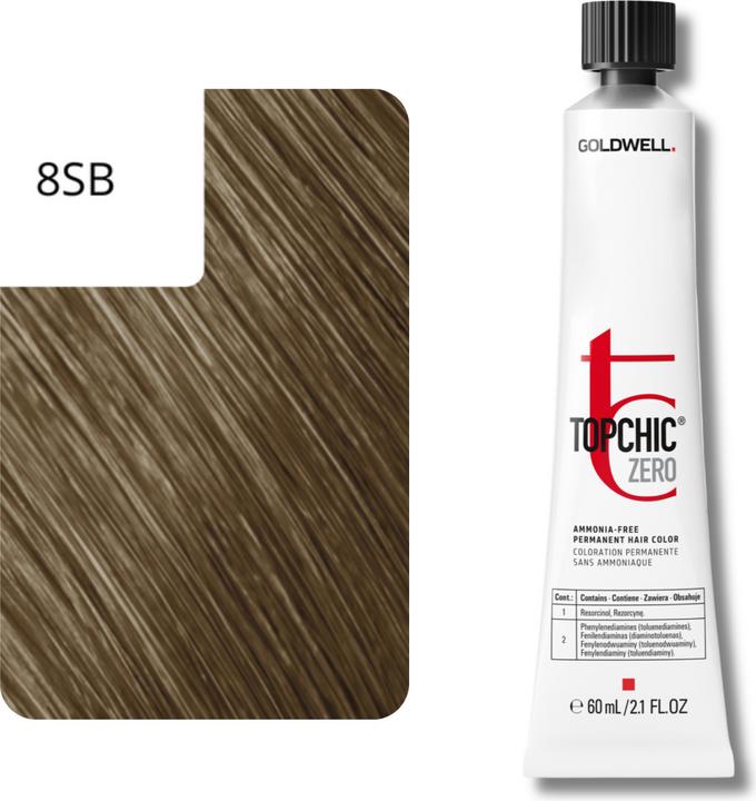 Immagine prodotto Goldwell Topchic Zero - 8SB Biondo Argento Chiaro (8SB - biondo argento)