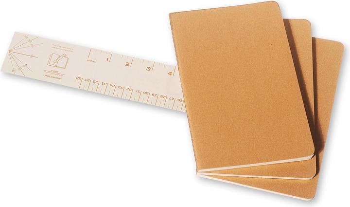 Immagine prodotto Moleskine Cahier grande set di 3 (A6, Righe, Copertina morbida)