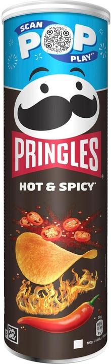 Actual product image Pringles Hot & Spicy (185 g)