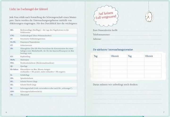 Actual product image Brochure - Family in happiness - Dad passport (German)