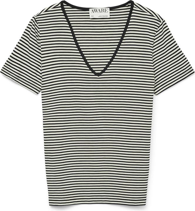 Aware Vmpepper Ss V-Neck T-Shirt Vma Noos