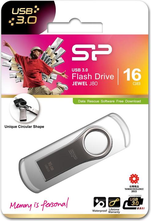 Image du produit Silicon Power Bijou J80 (16 Go, USB-A, USB 3.0)