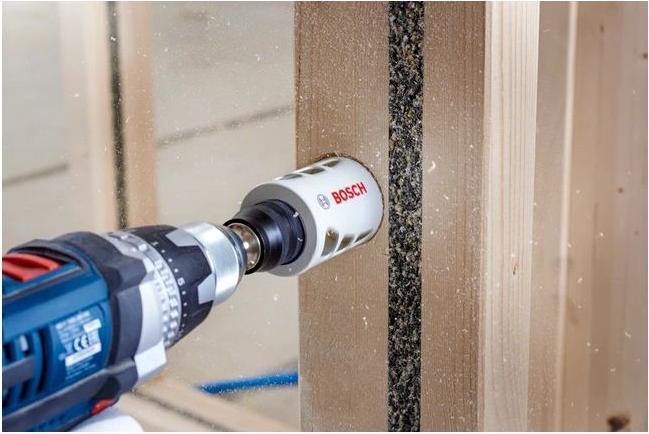 Produktbild Bosch Professional Zubehör 14-teiliges Universal-Set, 2 Lochsägen Progressor for Wood&Metal (20 mm, 22 mm, 25 mm, 32 mm, 35 mm, 40 mm, 44 mm, 76 mm, 60 mm, 68 mm, 51 mm)