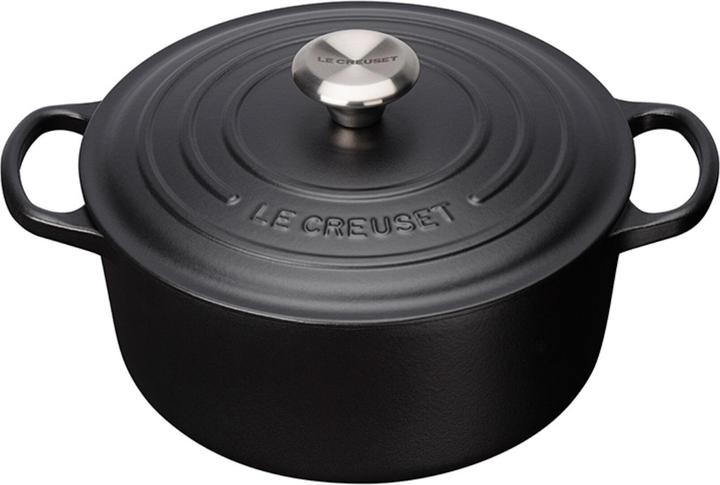 Le Creuset Signature (24 cm, Bräter + Schmortopf, Gusseisen)
