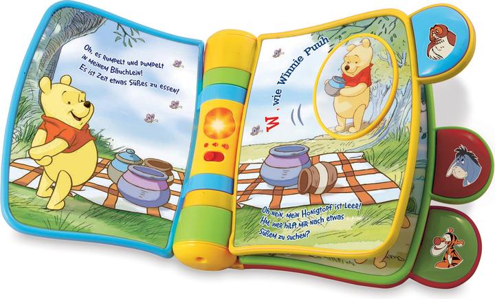 Image du produit VTech Livre d'aventures de Winnie l'Ourson - La drôle de chasse au miel (Allemand)