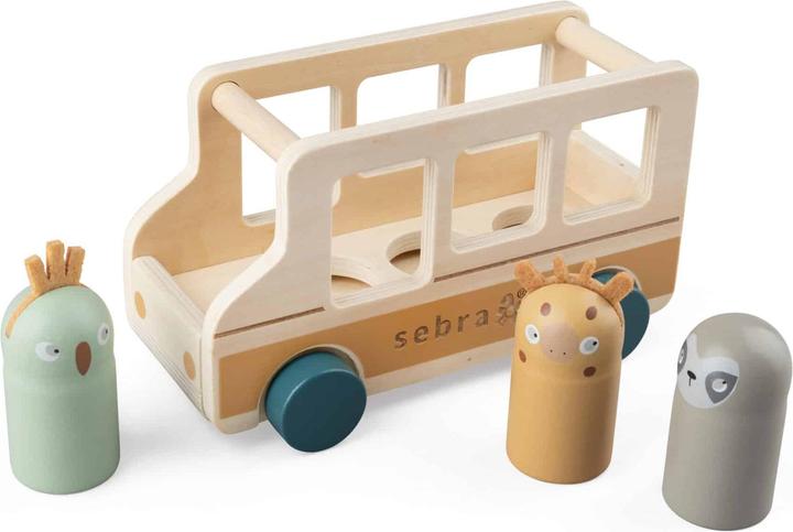 Immagine prodotto Sebra Autobus di legno, Animali selvatici
