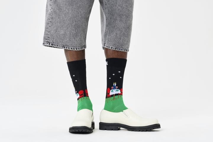 Immagine prodotto Happy Socks Calzino da tavolo per due (Confezione singola, 41 - 46)