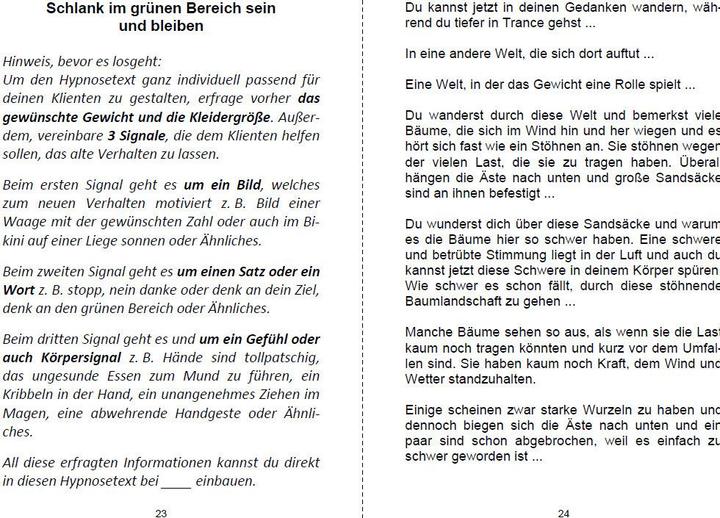 Immagine prodotto Hypnosetexte zum Vorlesen und selber Zusammenstellen (Tedesco, Angelina Schulze, 2021)