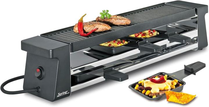 Spring Raclette 4 Compact schwarz