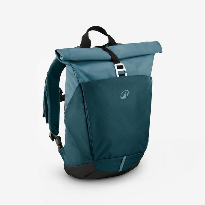 Produktbild Quechua Wanderrucksack Rolltop - NH500 Escape 16 l + 4 blau (21 l)