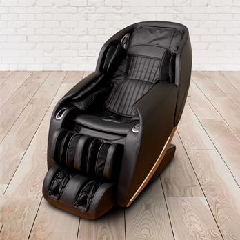 Produktbild PureHaven Massage-Sessel 180x77x55 cm Knet- & Klopfmassage Heizfunktion Bluetooth USB Sprachsteuerun