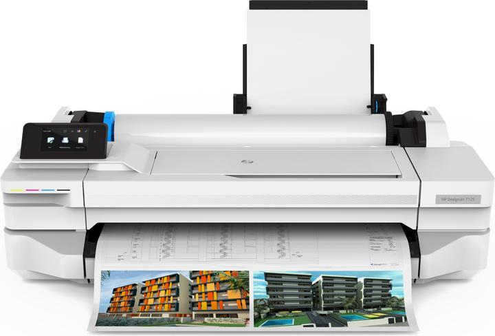 Actual product image HP T125, 24" DesignJet (Ink, Colour)