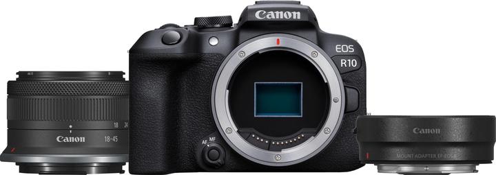 EOS R10 Kit (18 - 45 mm, 24.20 Mpx, APS-C / DX)