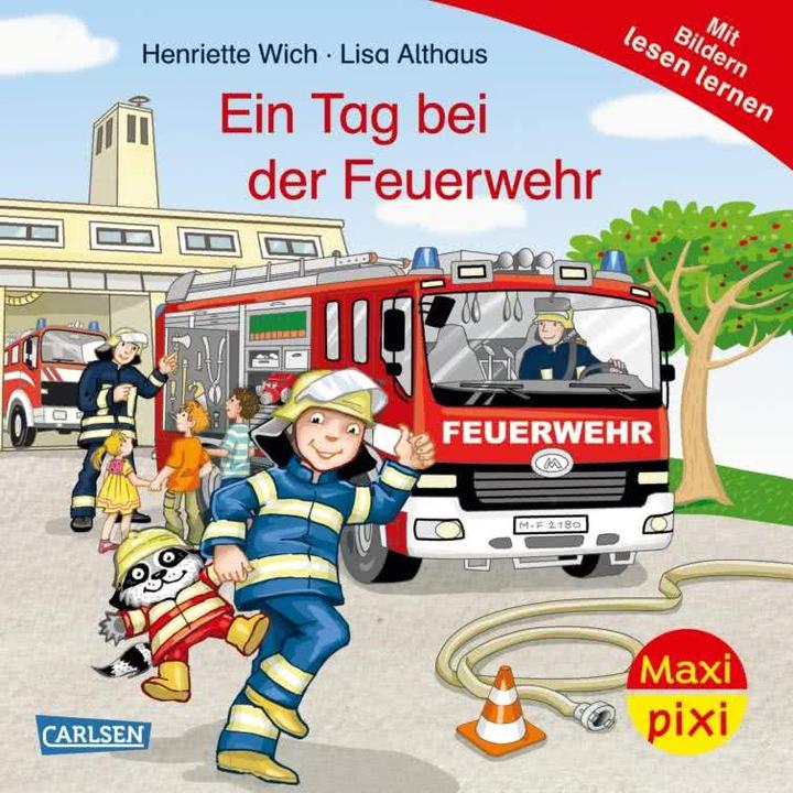 Actual product image Wich:Maxi Pixi 471:Tag bei d.Feuerwehr (German, Wich, Henriette, 2025)