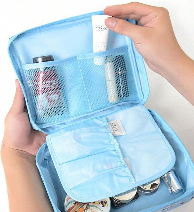 Actual product image Only-Bags.Store Portable carry-on cosmetic bag, large capacity travel storage bag, easy to carry