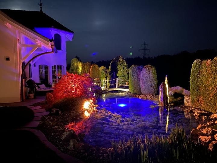 Actual product image Milight RGBW Radio LED Garden Spot 15W (1200 lm, IP65)