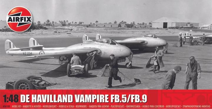 Immagine prodotto Airfix De Havilland Vampire FB.5/FB.9