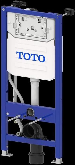Actual product image TOTO Pre-wall element for WASHLET with automatic flush