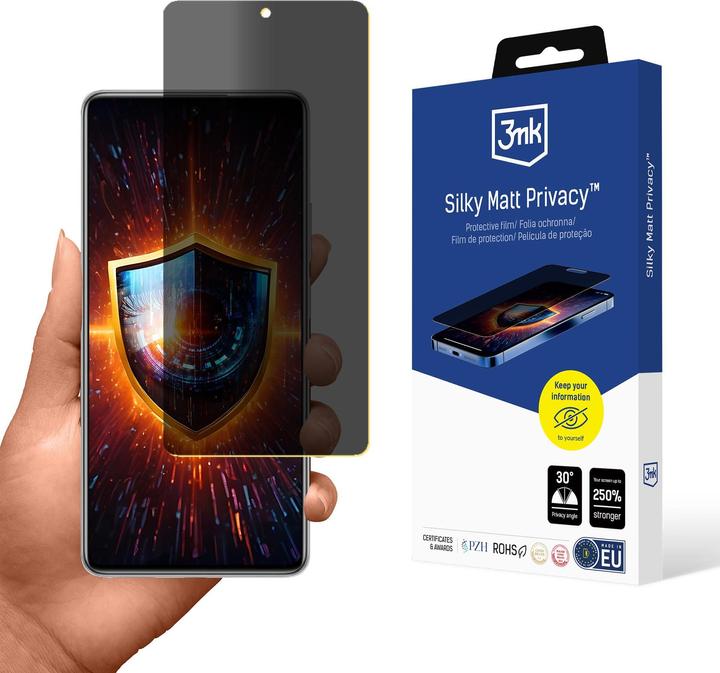 Actual product image 3MK Folia ochronna prywatyzujÄ ca matowa Silky Matt Privacy na Xiaomi 11T (Xiaomi 11T)