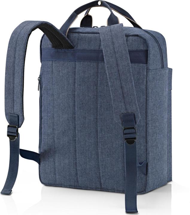 Produktbild reisenthel Rucksack Allday M Herringbone Dark Blue (15 l)