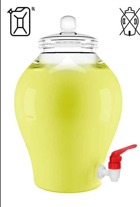 Actual product image Doc Johnson Lube Bar Waterbased Lube Lemon 5L (5000 ml)