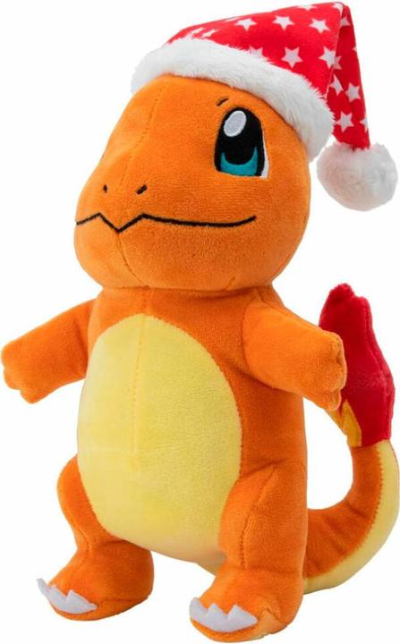 Image du produit Jazwares Pokémon peluche Salamèche Bonnet de Noël 20 cm (20 cm)