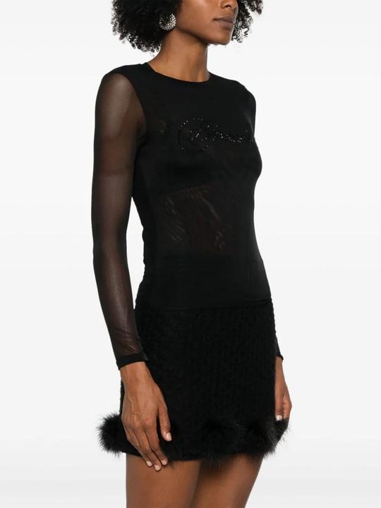 Produktbild Blumarine T-shirt Tulle W Logo (L)