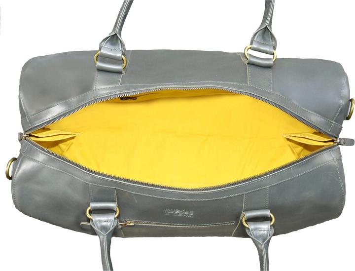 Actual product image Buckle & Seam Weekender Willow anthracite/yellow (37 l)