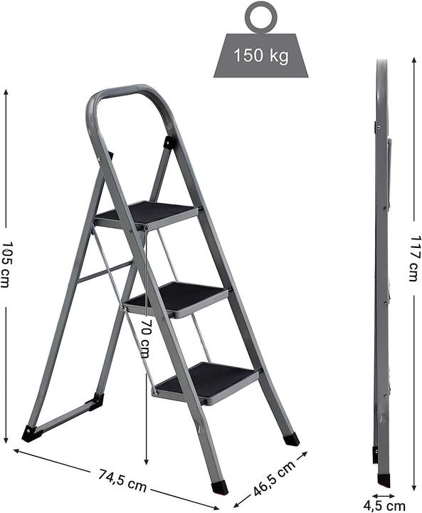 Produktbild Songmics Klapptritt (Klapptritt, 105 cm)