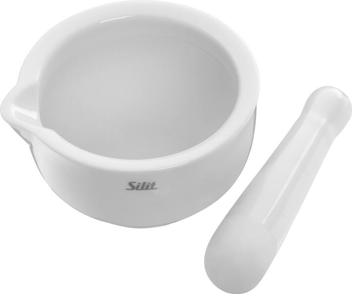 Productafbeelding Silit Vijzel met stamper 10cm porselein vaatwasmachinebestendig