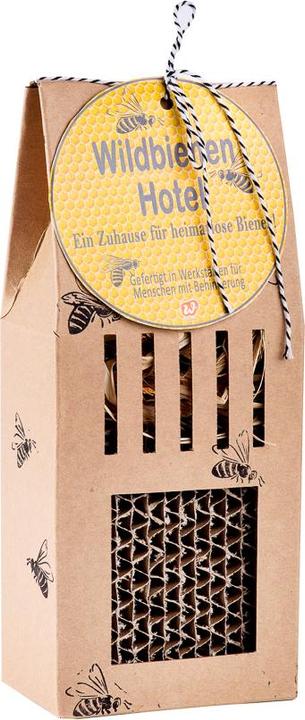 Produktbild Wunderle Wildbienenhotel aus Pappe 10x24x6 cm