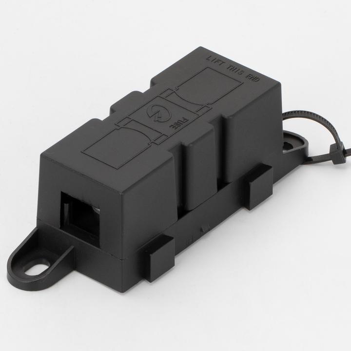 Produktbild Voltima Sicherungshalter Mega, Schwarz, 126x37.5x43.5 mm (M8)