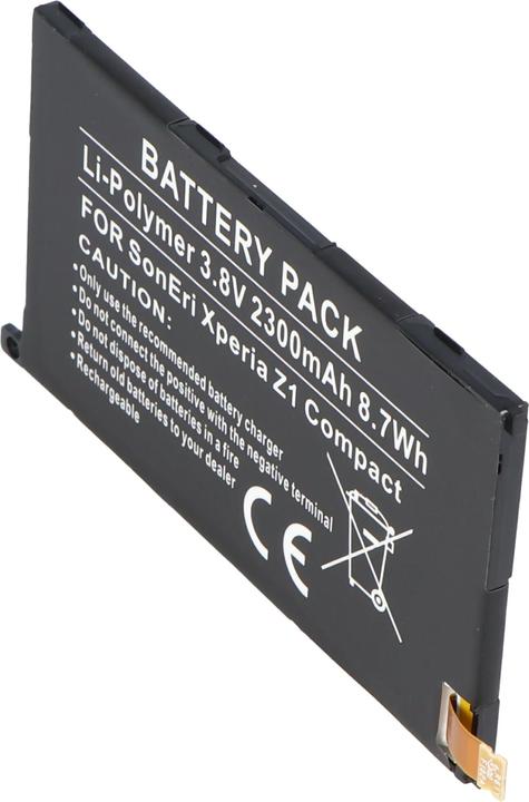 Actual product image AccuCell Sony XPERIA Z1 Compact battery, 1274-3419.1, 1ICP4/53/88, LIS1529ERPC