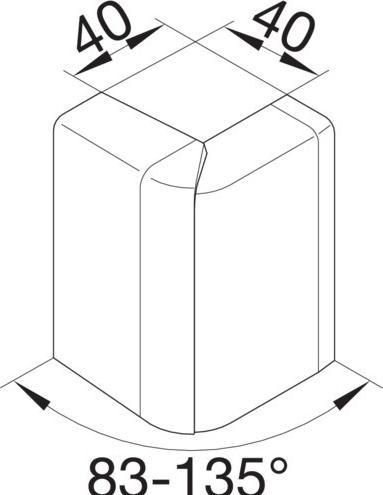 Produktbild Tehalit Ausseneck (9 cm)