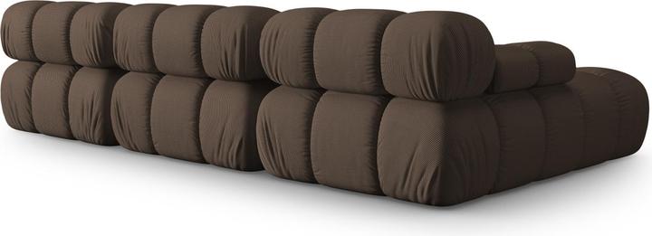 Image du produit Micadoni Canapé D'Angle Gauche Modulaire, "Bellis", 4 Places, 282x155x70Fabriqué en Europe (Canapé d'angle)