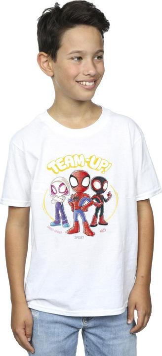 Image du produit - T-shirt SPIDEY AND HIS AMAZING FRIENDS SKETCH - Garçon (140, 146)