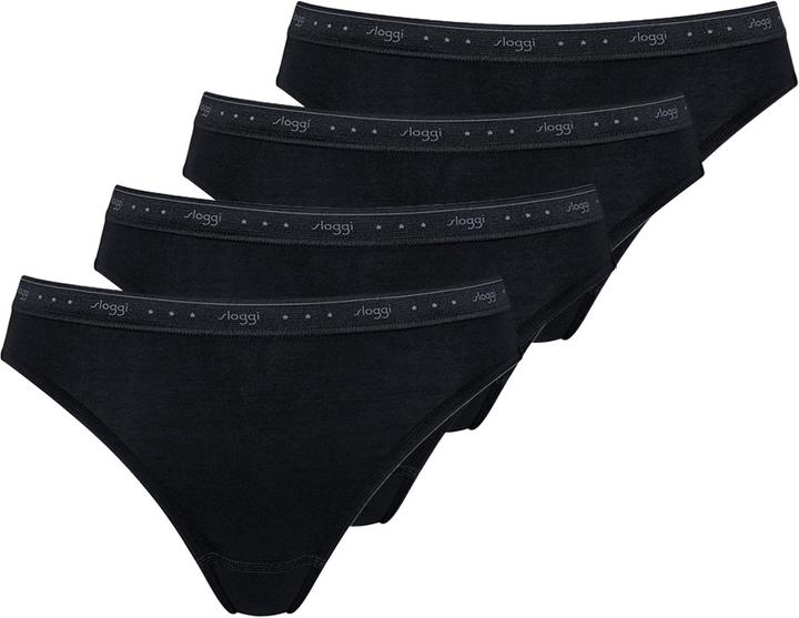Produktbild Sloggi 4er Pack 24/7 100 Tai-Slip (38, M, 4er Pack)