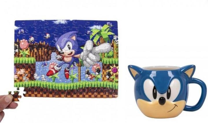 Image du produit Fizz Creations Sonic the Hedgehog - Set tasse et puzzle (1848 ml, 1 x)