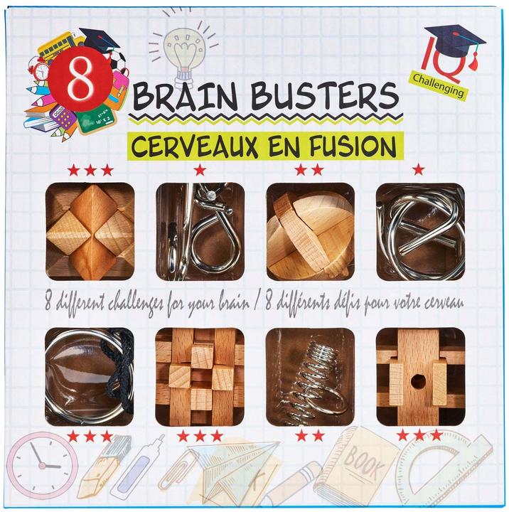 Produktbild Eureka! Puzzle Collection Brain Busters / Cerveaux en Fusion (8 Teile)