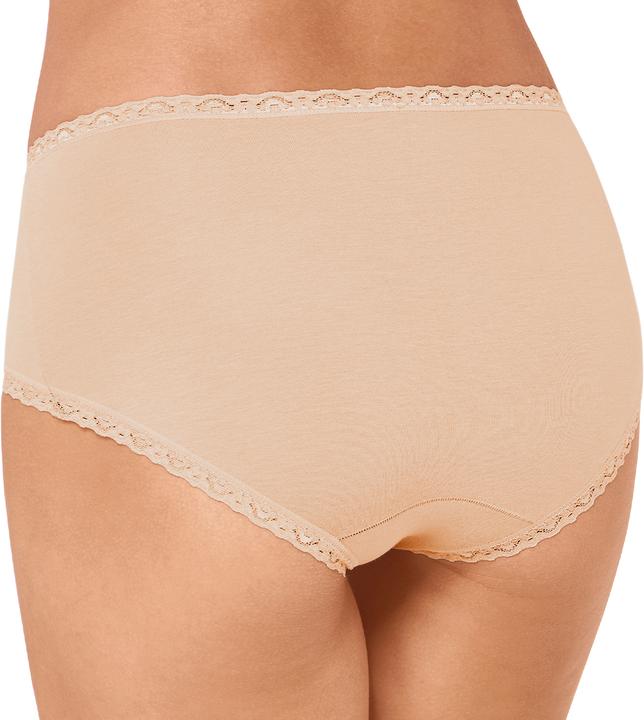 Actual product image Sloggi Pack of 6 24/7 Cotton Lace Midi Briefs (42, XL, pack of 6)