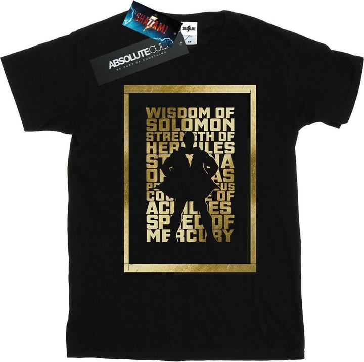 Produktbild Shazam Gold Text TShirt (M)
