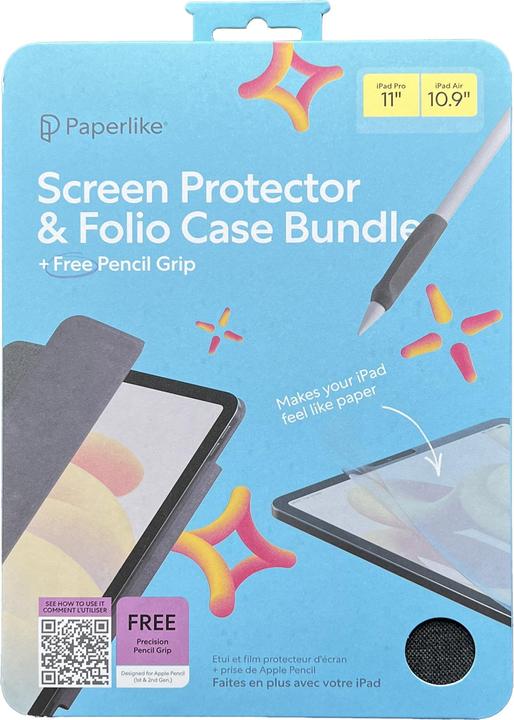 Actual product image Paperlike Screen Protector + Folio Case Bundle (2 Piece, iPad Pro 11" (2022))