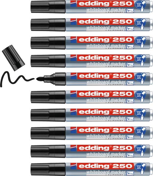 Immagine prodotto Edding 250 (Nero, 3 mm, 1 x)