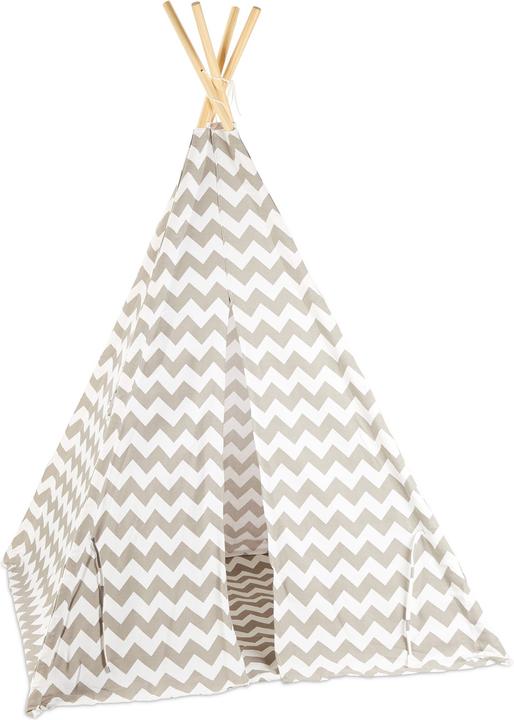 Actual product image Relaxdays Play Tent Teepee, Wigwam Bag